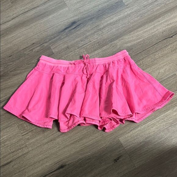 Daily Practice by Anthropologie Courtside Pink Mini Skirt L - Picture 2 of 5